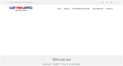 Desktop Screenshot of cebitpark.com